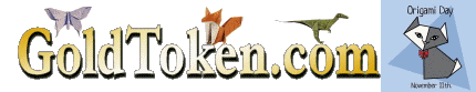 GoldToken.com - Be Creative - Origami Day